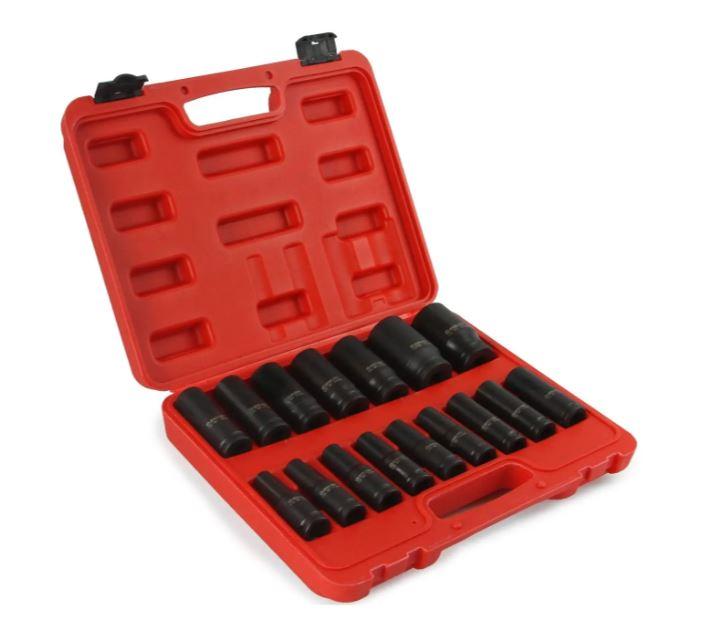 Набір ударних головок 1/2" 16 шт. 10-32 мм MAR-POL M58256