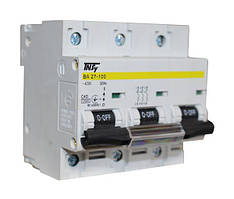 Автоматичний вимикач ВА27-100 3Р 40A 10кА C TechnoSystems