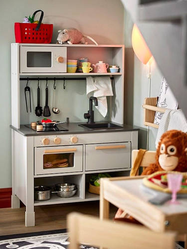 Игрушечная кухня для развития детей IKEA, Детская кухня с игрушечными ...