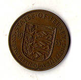 Джерсі 1/24 шилінга, 1935 рік король Георг V №2673, фото 2