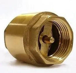 Зворотний клапан NPO 25 1" ВВ. Латунний шток