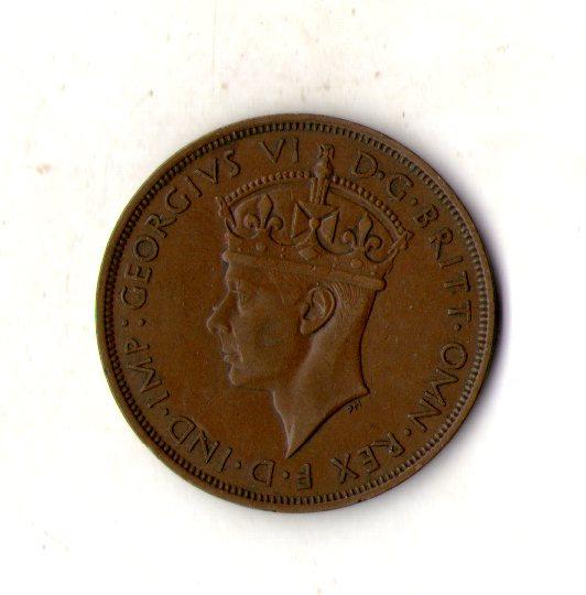 Джерсі 1/24 шилінга, 1937 рік король Георг VI  №2672