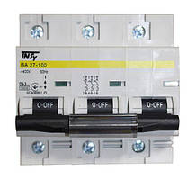 Автоматичний вимикач ВА27-100 3Р 63A 10кА D TechnoSystems