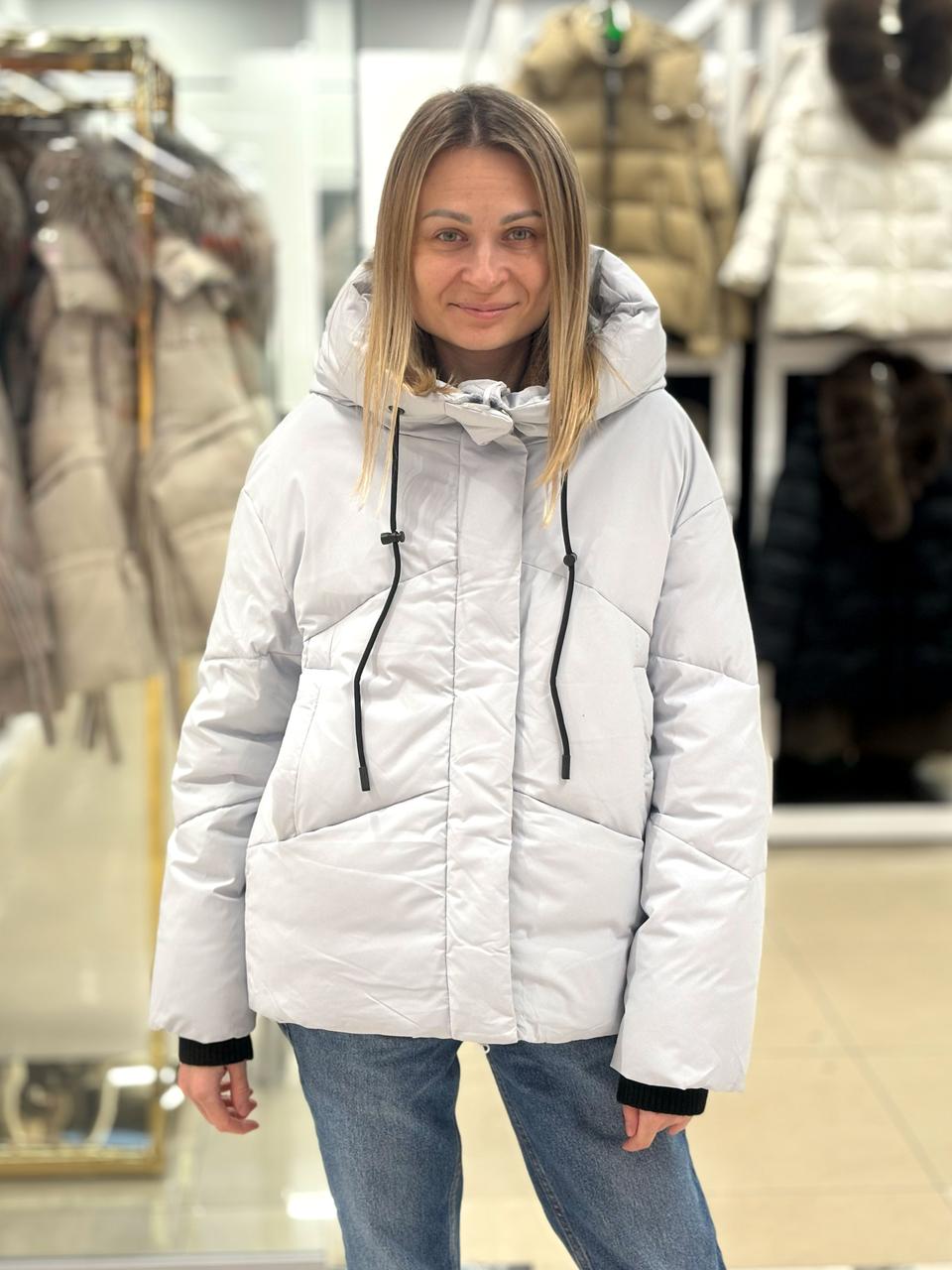 Пуховик TOWMY 3206 vapor grey