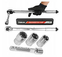 Ключ динамометричний 1/2" 28-210 Нм/комплект 17,19,21 мм Mar-Pol M53589