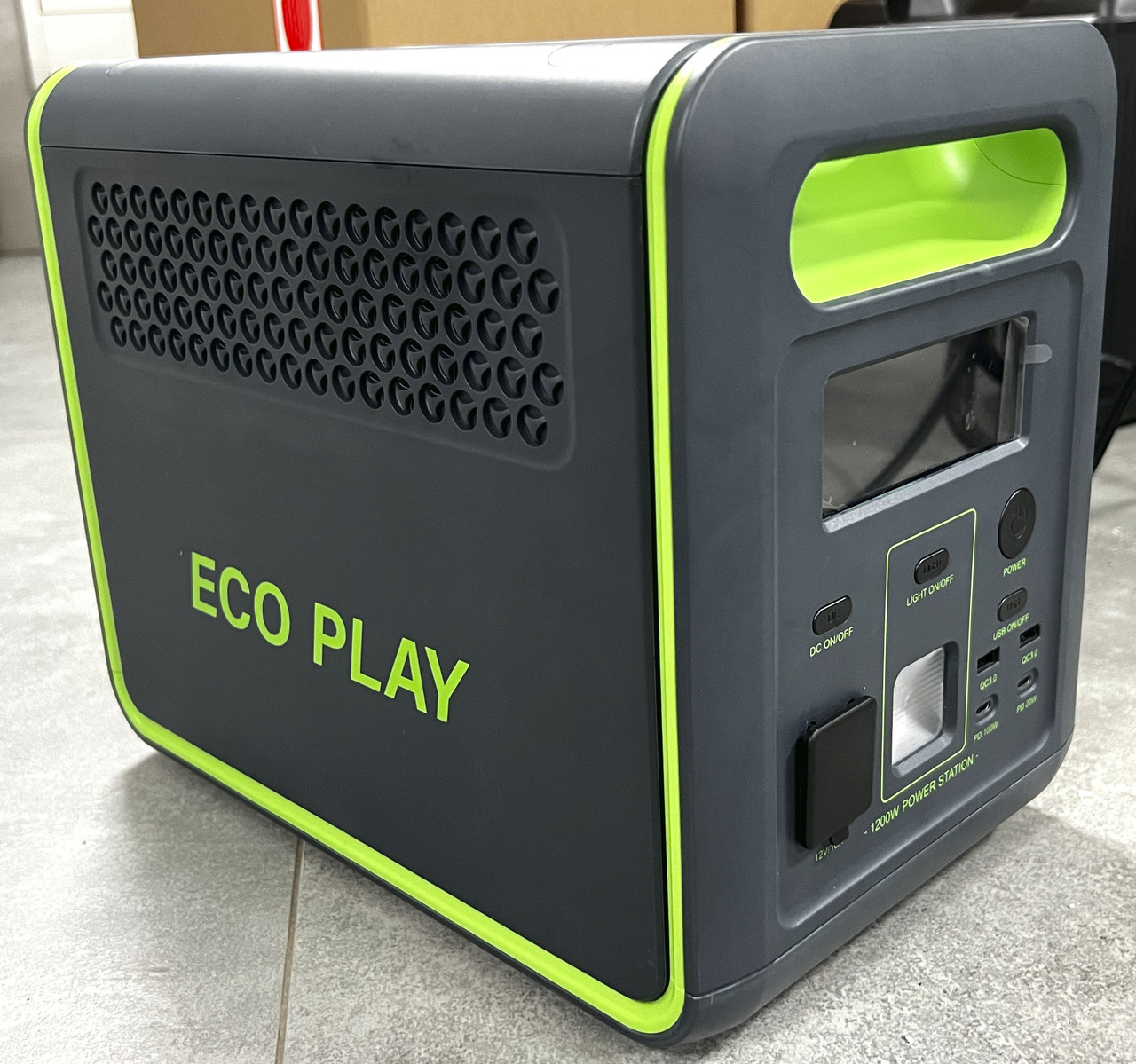 Портативна електростанція 1200Вт Eco Play SYD-N077, 1024Wh, LiFePO4