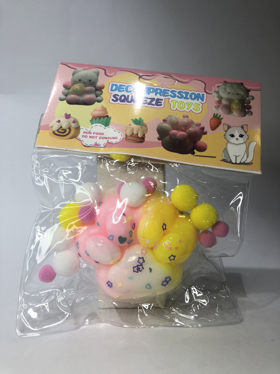 Сквіш « Таба лапка» різнобарвний вигляд 3, фото 1
