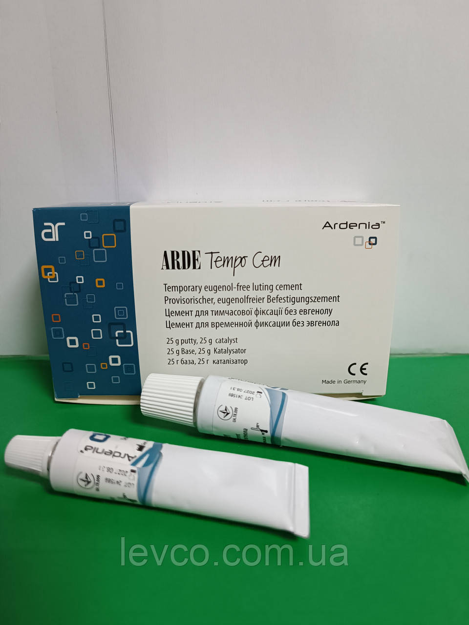 Arde Tempo Cem ( Арде Темпо Цем) 25 г +25 г ТИМЧАСОВА ФІКСАЦІЯ КОРОНОК, фото 1