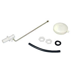 Клапан впускний заливна арматура для бачка унітазу TD B-02D бічне підключення 1/2 дюйма пластик