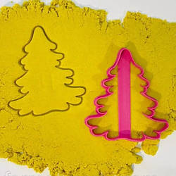 Вирубка для пряника пластикова Ялинка 11 см