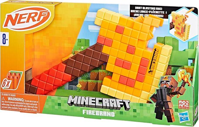 Бластер Нерф сокира Майнкрафт Nerf Minecraft Firebrand F8953, фото 1