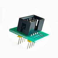 SOIC8 SOP8 Адаптер затискач для USB програматора + 2 адаптери