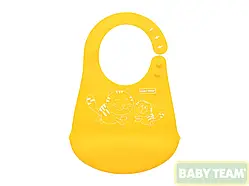 Нагрудник силіконовий Baby team, 4+, арт. 6591
