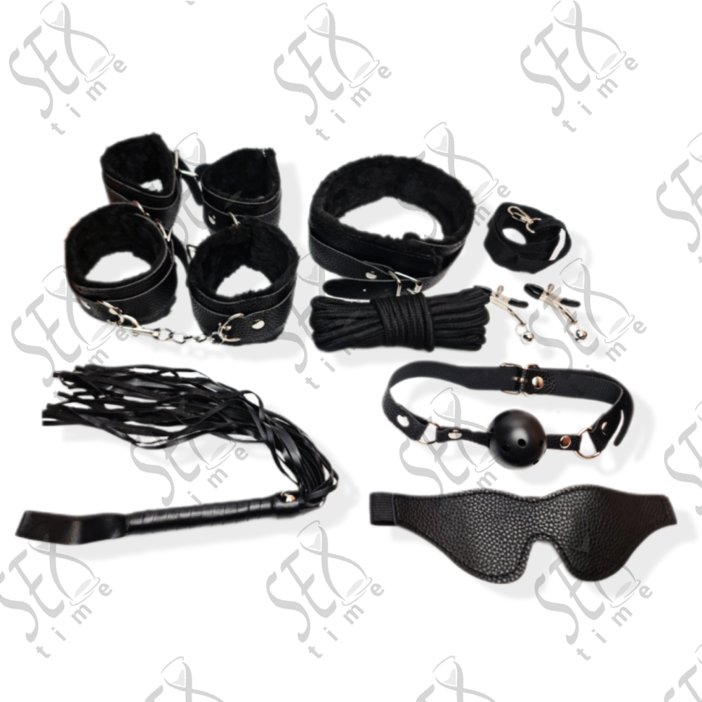 БДСМ набір 10 предметів різні кольори, фото 1