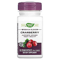 Журавлина, преміум-суміш, 400 мг, Cranberry, Nature's Way, 60 вегетаріанських капсул