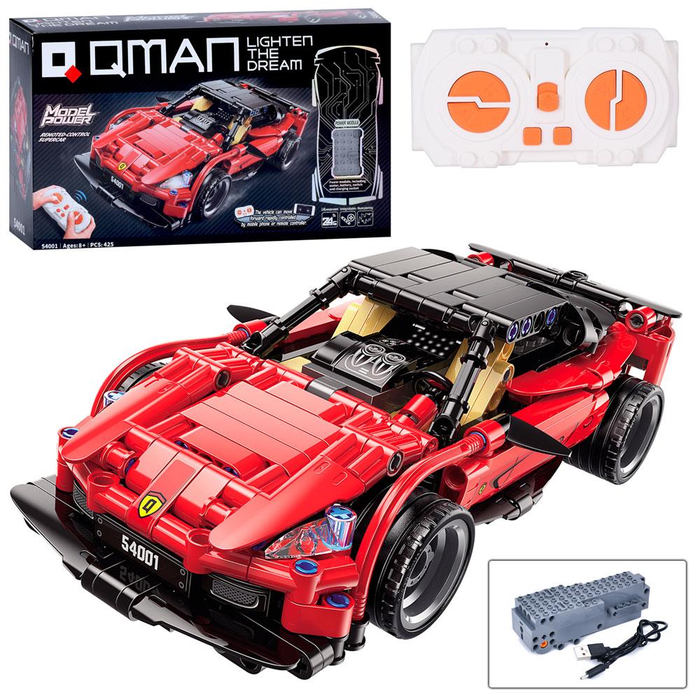 Конструктор Qman 54001  Машинка на радіокеруванні 425 д, фото 1