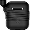 Чохол силіконовий Baseus для навушників AirPods Silicone Case, Black (TZARGS-01), фото 3