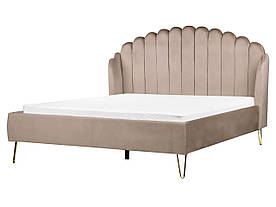 Ліжко Velvet EU King Size Taupe AMBILLOU