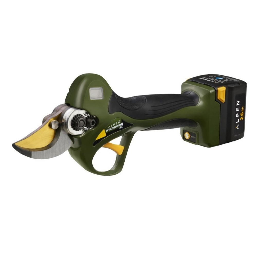 Електросекатор Alpen Wildhorn 40 з кейсом та 2 батареями (Альпен Вайлдхорн 40)