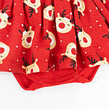 Боді-сукня для дівчинки з крильцями та пов'язкою з оленями Deer, фото 5