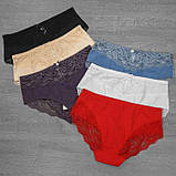 Жіночі труси сліпи мікрофібра з мереживом TM Lanny mode 4 кольори, фото 2