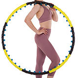 Обруч масажний Hula Hoop DOUBLE GRACE MAGNETIC JS-6001, фото 10