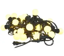 Гірлянда вулична Ретро Лампочки на 10 штук WARM Bulbs LED 50 і 5 метрів МХ 1-223 Теплий Білий, фото 4