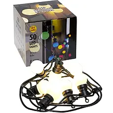 Гірлянда вулична Ретро Лампочки на 10 штук WARM Bulbs LED 50 і 5 метрів МХ 1-223 Теплий Білий, фото 5