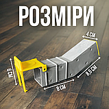 Безпечна мишоловка, багаторазова мишоловка будиночок, пастка для вилову мишей та щурів Hechpro (147), фото 4