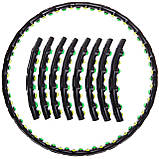 Обруч масажний Hula Hoop DOUBLE GRACE MAGNETIC JS-6002, фото 10