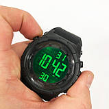 Зручні годинники для занять спортом SKMEI 1845BK, Водонепроникні годинники для туризму DU-42, фото 5