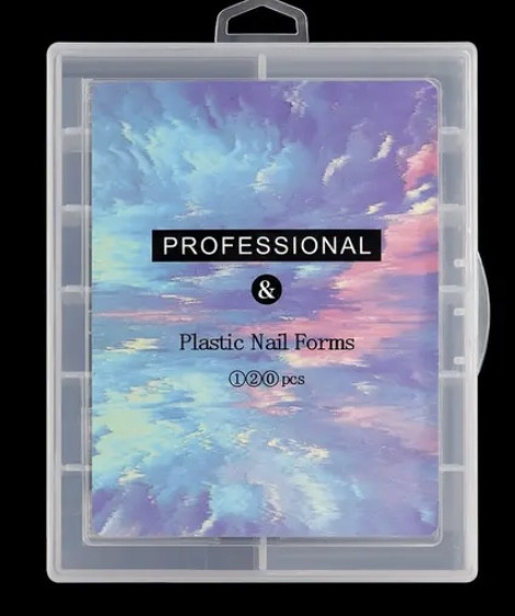 Верхні форми для нарощування нігтів KOPER, 120 шт AVADONA