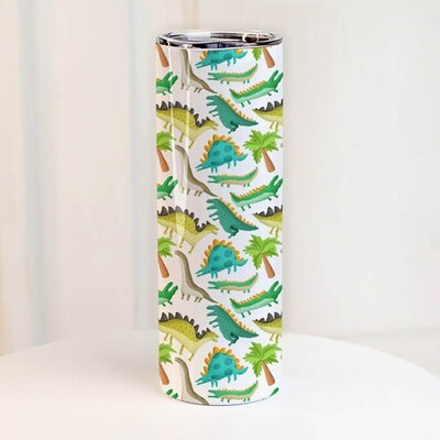 Термочашка з принтом Динозаври, фото 1