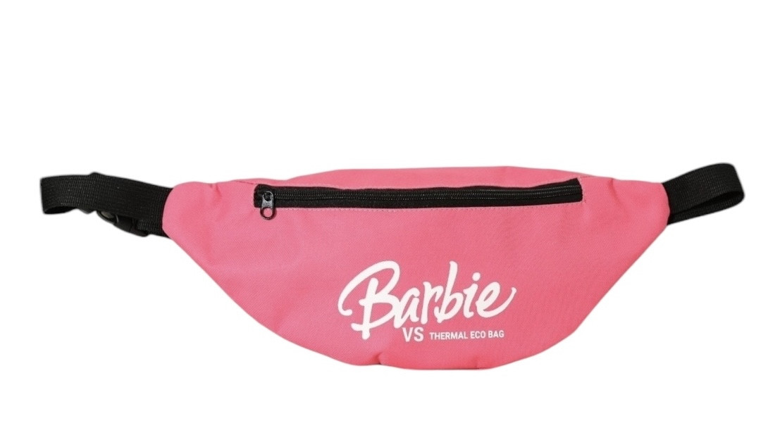 Сумка бананка брендована логотипом компанії