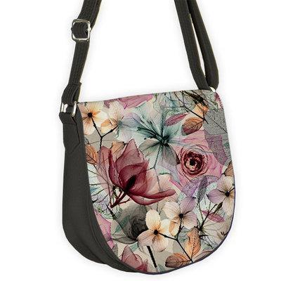 Молодіжна сумка Saddle Квітковий мотив, фото 1