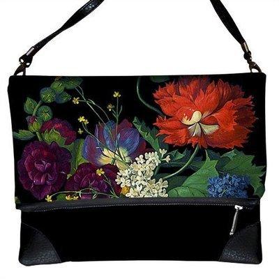 Сумка на плече жіноча Pretty Яскраві квіти, фото 1
