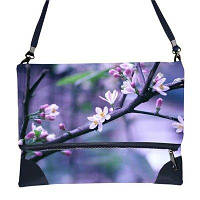 Сумка на плече жіноча Pretty Квітуча гілка
