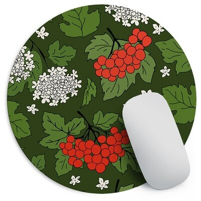 Круглий килимок для мишки Калина, фото 1