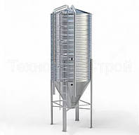 Силос металевий оцинкований для зберігання зернових та комбікорму СМОЗ-12