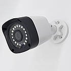 Набір відеоспостереження DVR KIT 7004 + Подарунок WiFi підсилювач сигналу LV WR09 / Реєстратор і камера для дому, фото 5