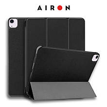Чохол AIRON Premium SOFT для iPad Air 13 2024 із захисною плівкою та серветкою Black