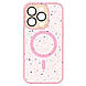Чохол для Apple iPhone 14 | MagSafe Composite Matte Splash (pink), фото 7