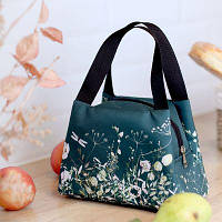 Термосумка Lunch bag Квіткова фантазія