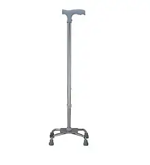 Тростина алюмінієва телескопічна з чотирма опорами, регулююча (63-86 см.) FMed FY924