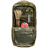 Рюкзак U.S. Assault Large Pack Mil-Tec (Німеччина) molle 36літрів Woodland Arid, фото 5