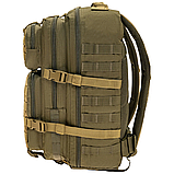 Рюкзак U.S. Assault Large Pack Mil-Tec (Німеччина) molle 36літрів Ranger Green/Coyote, фото 4