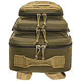 Рюкзак U.S. Assault Large Pack Mil-Tec (Німеччина) molle 36літрів Ranger Green/Coyote, фото 6