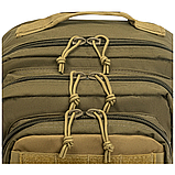 Рюкзак U.S. Assault Large Pack Mil-Tec (Німеччина) molle 36літрів Ranger Green/Coyote, фото 7