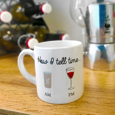 Чашка маленька How I tell time..., фото 1