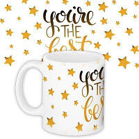 Чашка з принтом You are the best